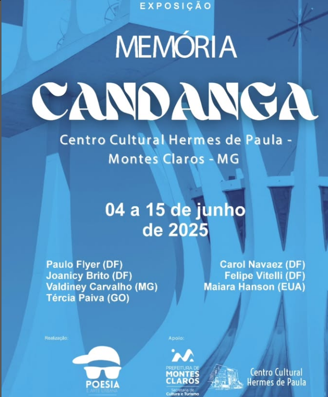 EXPOSIÇÃO “MEMÓRIA CANDANGA” – Atração fica até 15 de junho no Centro Cultural Hermes de Paula