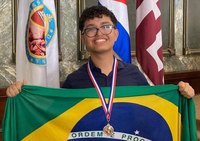 Estudante de Montes Claros é o único mineiro selecionado para representar o Brasil na Olimpíada Internacional de Biologia nas Filipinas