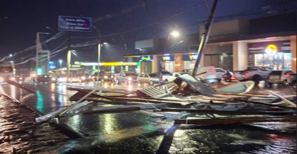 Temporais provocam estragos em Diamantina e Buenópolis