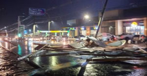 Temporais provocam estragos em Diamantina e Buenópolis